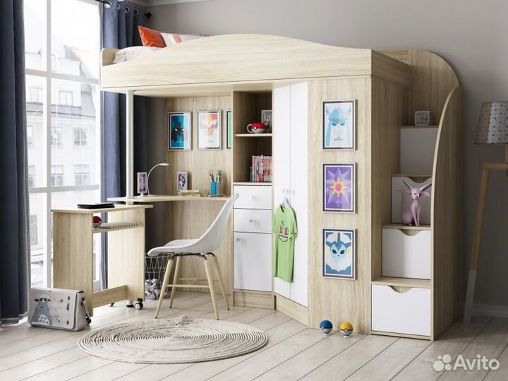 Кровать-чердак 