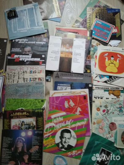 Виниловые пластинки СССР