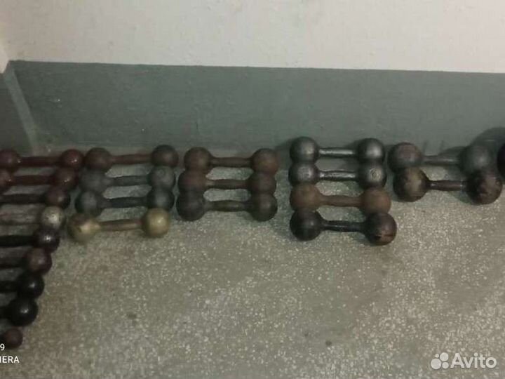 Гантели,гири чугунные СССР