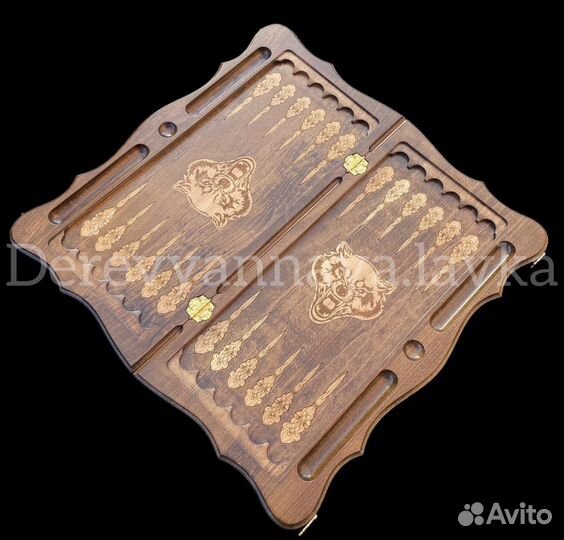 Нарды резные 