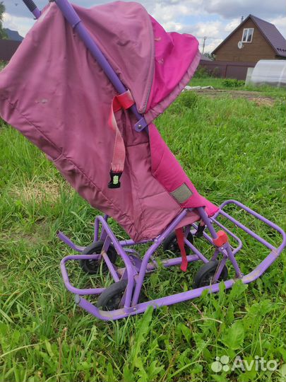Детские санки коляска