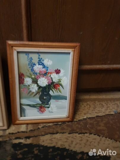 Три картины маслом (продаются одним лотом)