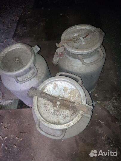 Фляга алюминиевая бу 40л