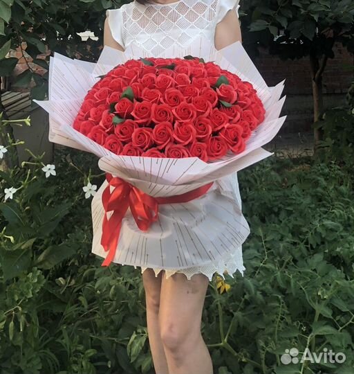 101 роза, цветы с доставкой