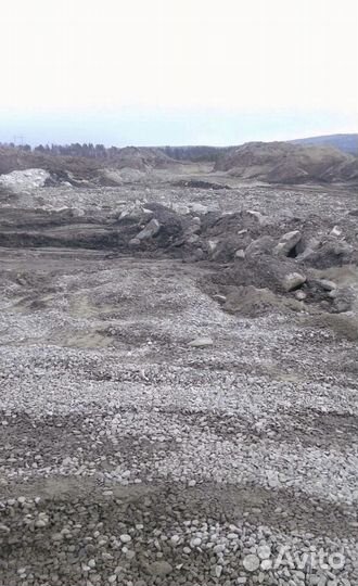 Щебень гравийный в наличии с доставкой