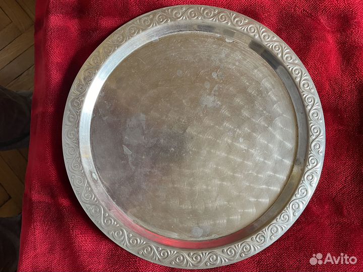 Поднос из нержавейки. СССР