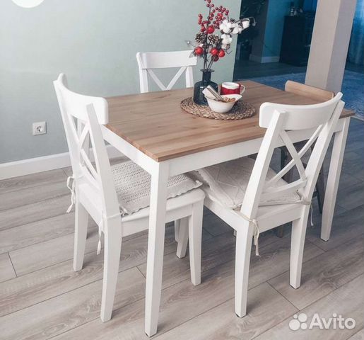 Кухонный стол Икеа IKEA на 4 - 6 персон купить в Горно-Алтайске ...