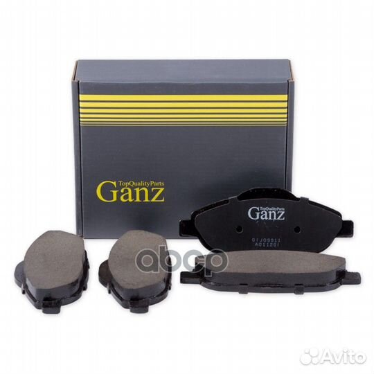 Колодки передние peugeot 308 ganz GIJ09011 GIJ0