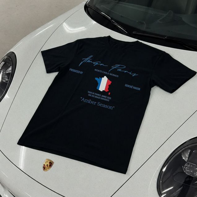 Футболка Amber Season Hmgn Paris черная