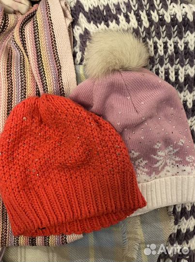 Комплект шапка и шарф