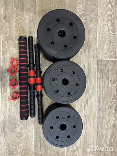 Гантели разборные