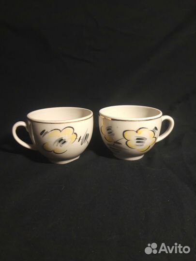 Чашки СССР (Вербилки, Песочное, Кузнецов и др.)