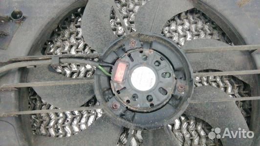 Вентилятор радиатора chevrolet cruze J300 (UNI02KE