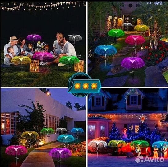 Светильник садовый на солнечных батареях