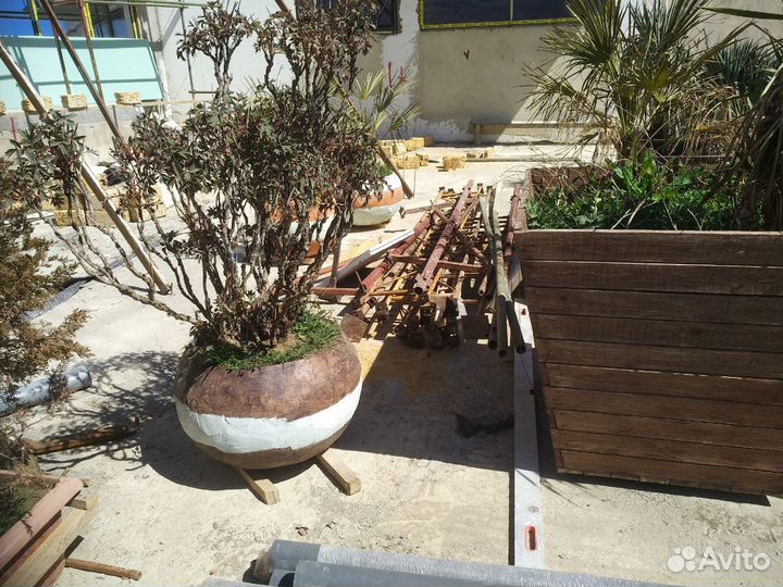 Кадка кашпо вазон для растений 60-120 литров