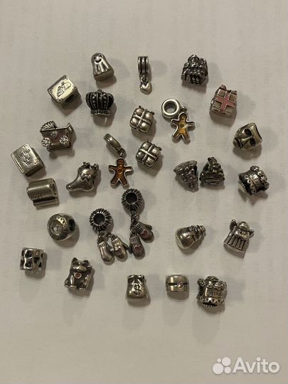 Шармы Пандора. Шарм из серебра 925 пробы