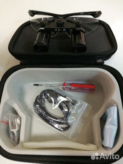 Лупа-очки cm400, увеличение 4Х рабочее 320мм