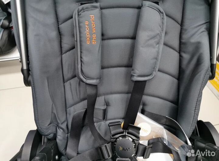 Коляска 2 в 1 Rant Falcon, Graphite