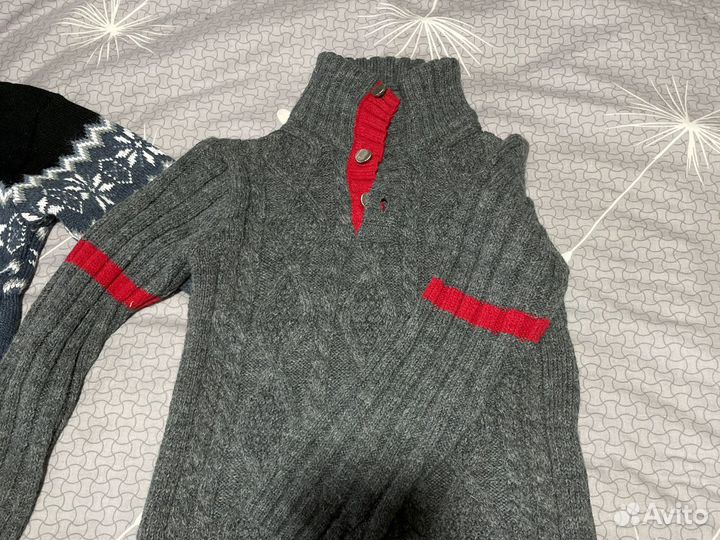Джемпер свитер зимний теплый новый