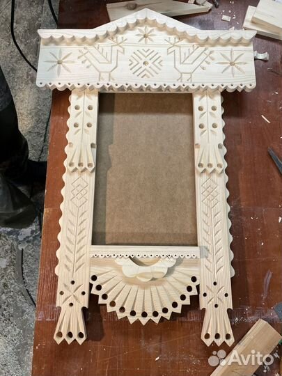 Наличник резной зеркало