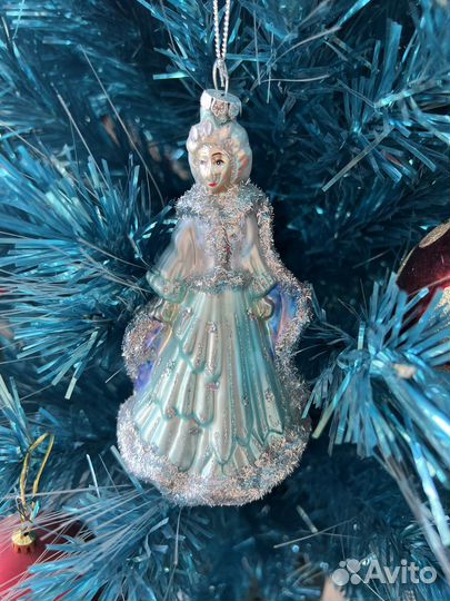 Елочные игрушки стекло