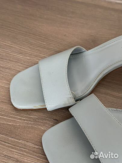 Мюли на каблуке 37 размер