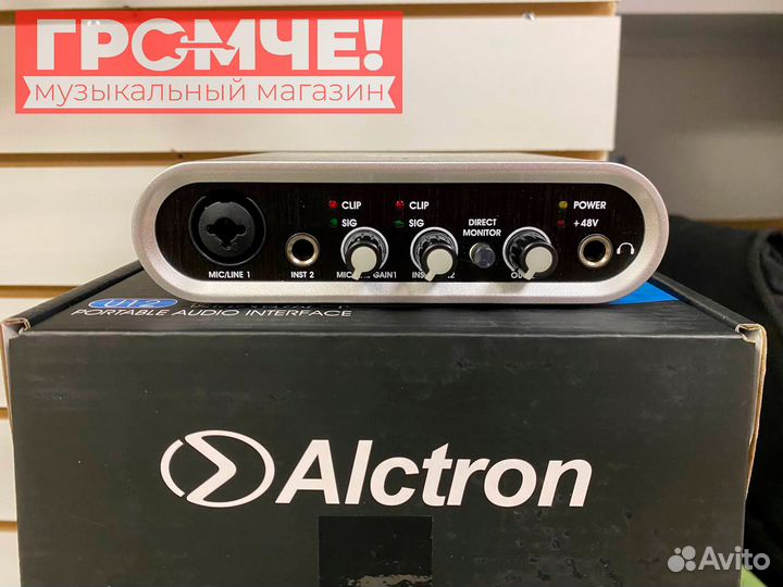 Внешняя аудиокарта Alctron U12