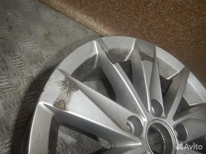 Диск колесный литой R15 5*112 j6,0 ET43 DIA57,1 (v