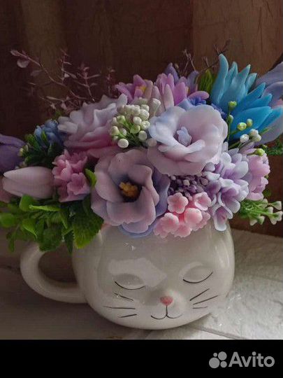 Букеты и подарочные наборы из мыла