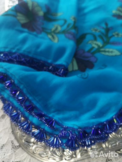 Pehlivan платок Вискоза Обшит Бисером