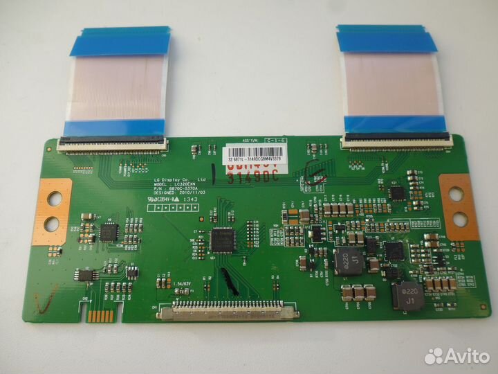 T-con 6870C-0370A от LG 32LN536U со шлейфами