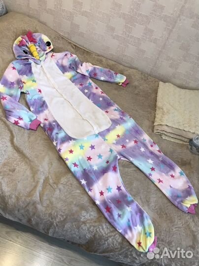 Кигуруми единорожки для мамы и дочки