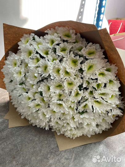 Хризантема кустовая Букет, корзина, декор Доставка