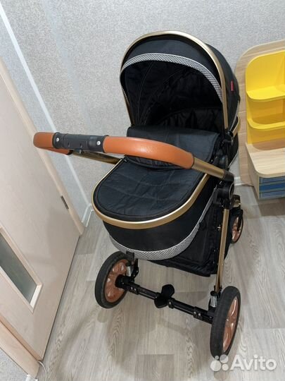 Коляска Luxmom 3 в 1 отличное состояние