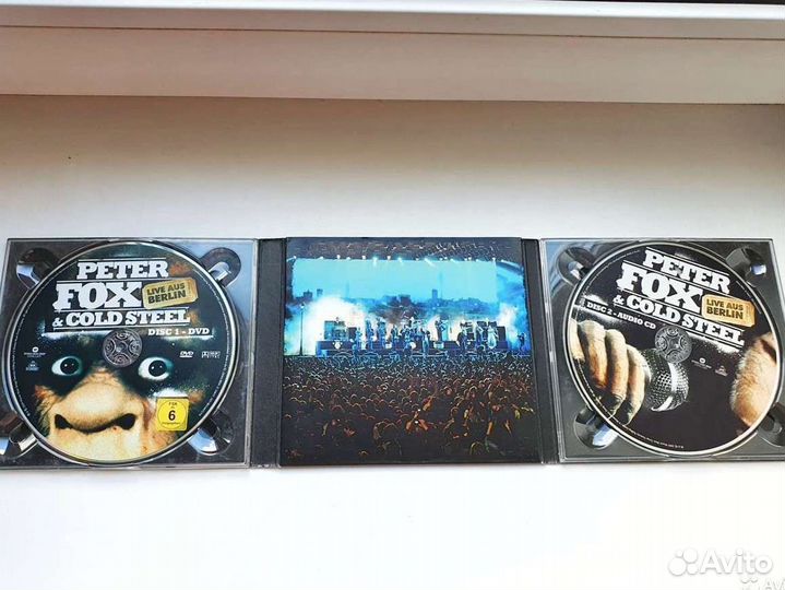 CD с немецкой музыкой Peter Fox+Cold Steel