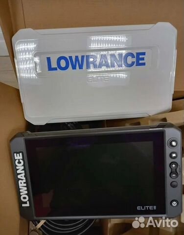 Эхолот lowrance elite 9 fs с датчиком