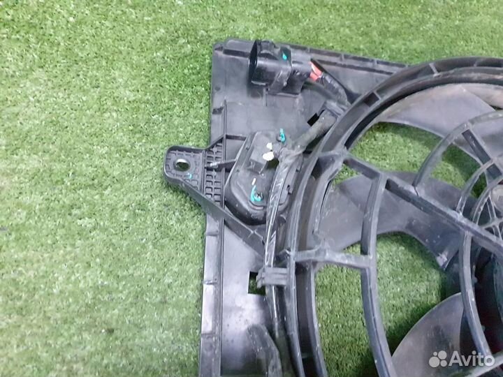 Вентилятор радиатора в сборе с диффузором Geely Coolray