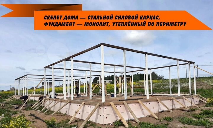 Дом 50 м² на участке 8 сот.