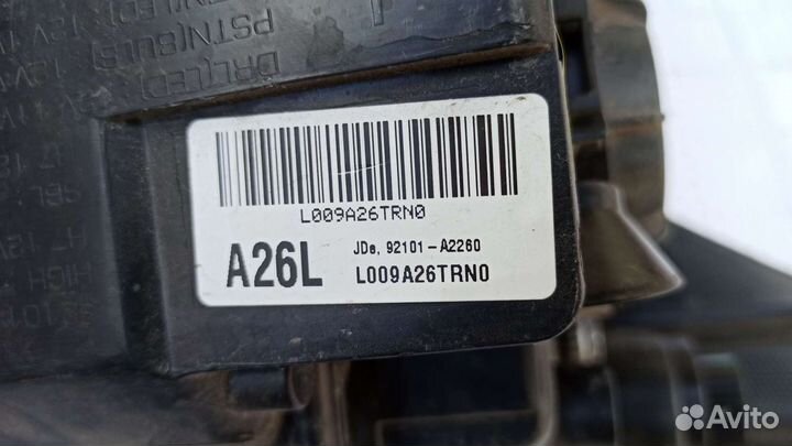 Фара ксенон левая Kia ceed 2