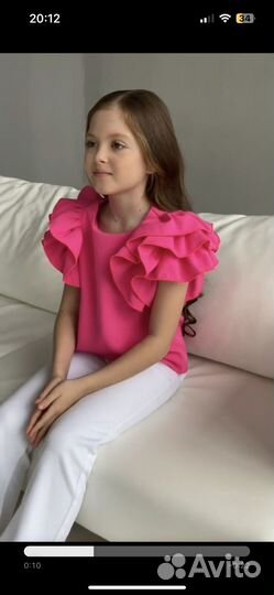 Блузка для девочки новая