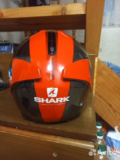 Мотошлем shark spartan carbon skin