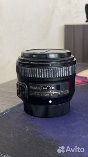 Объектив Nikon 50mm f 1.8g af s nikkor