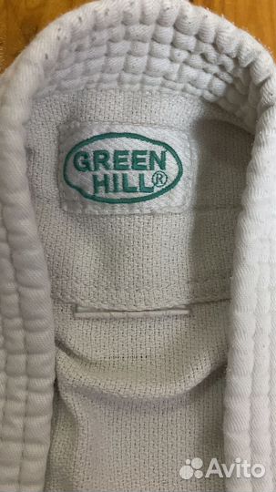 Кимоно для дзюдо green hill