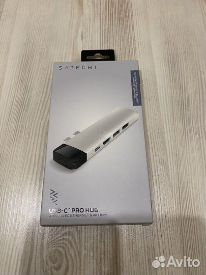Satechi Aluminum Pro Hub с Ethernet & 4K hdmi