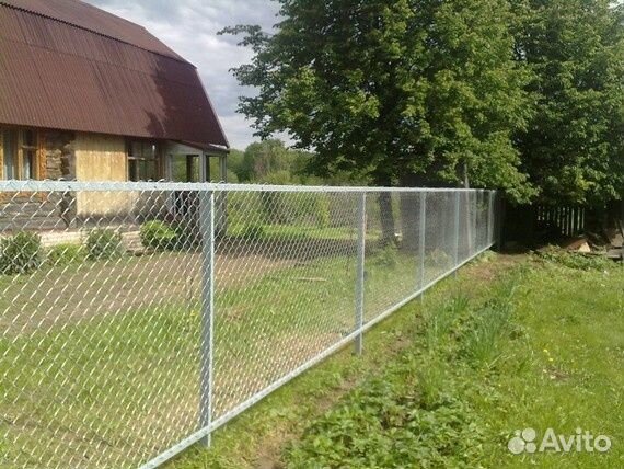 Забор из рабицы