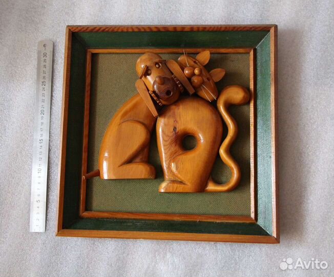 Объемная Картина из дерева, панно, композиция