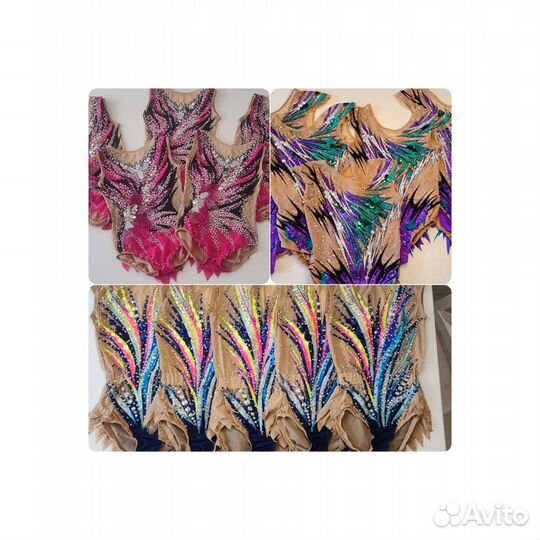 Групповые купальники для худ. гимнастики