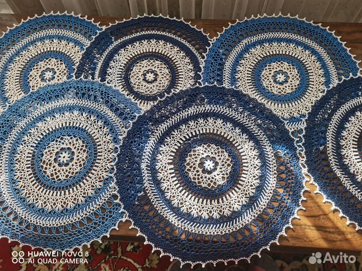 Салфетки вязаные крючком