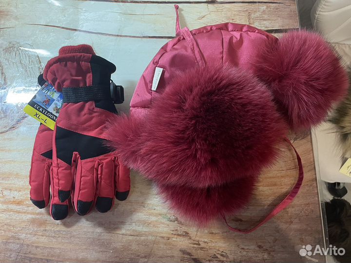 Шапка kerry LUX натуральный мех