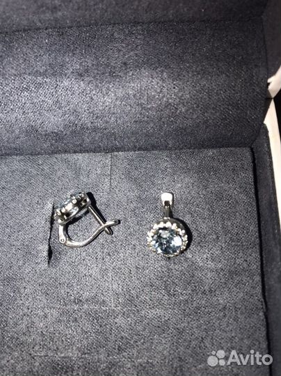Серебряные серьги